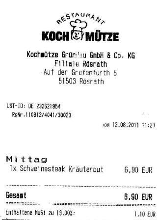 emih Hffner Kochmtze Restaurant